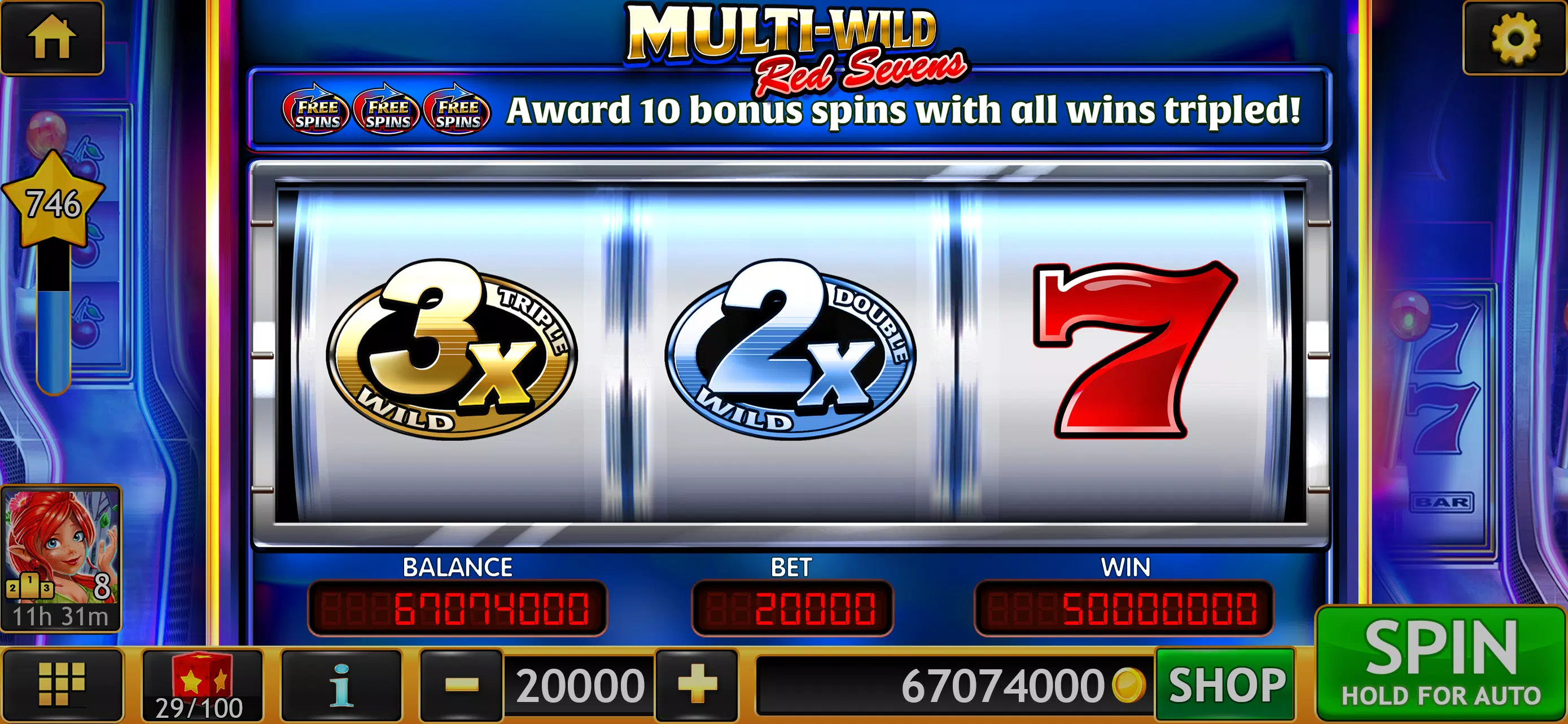 Wild Triple 777 Slots Casino Ảnh chụp màn hình 4