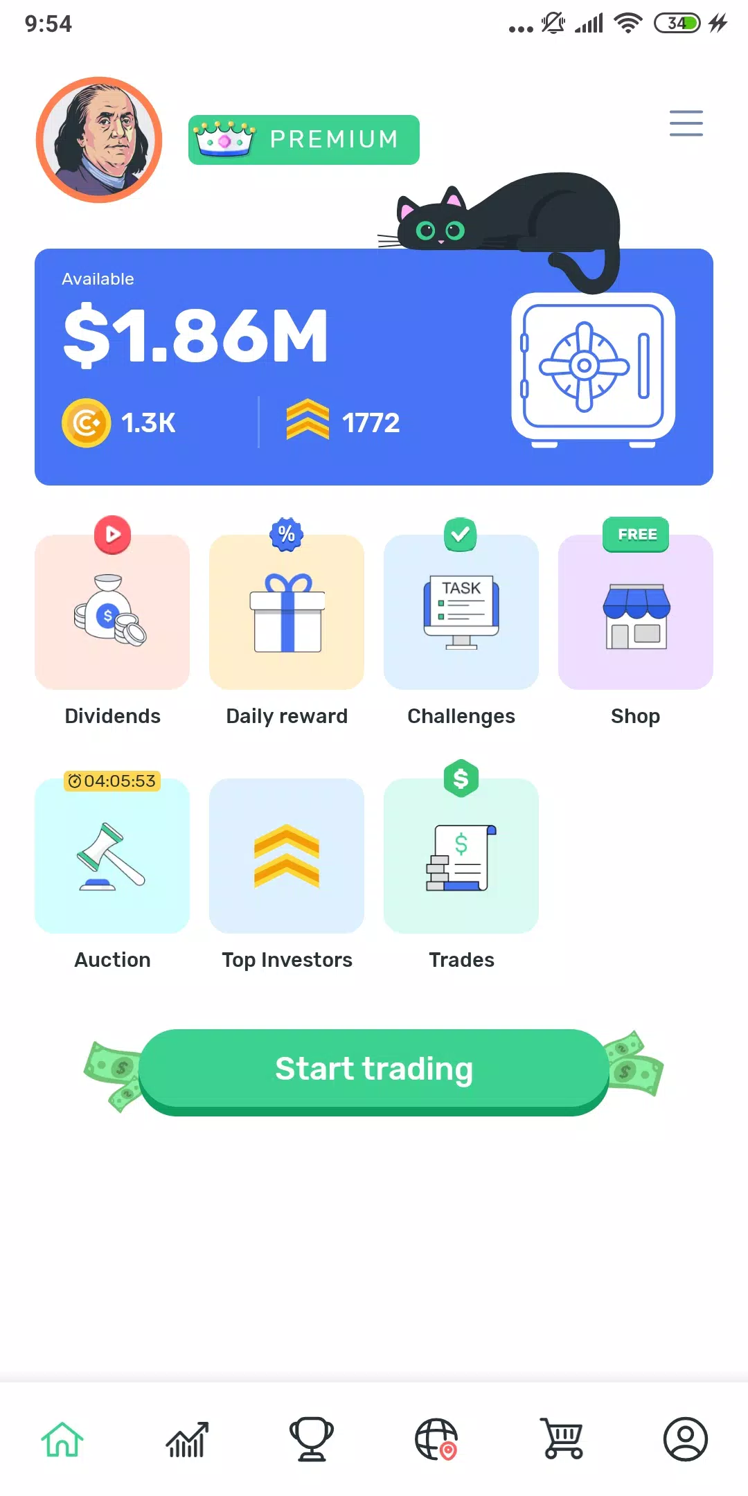 Cryptomania —Trading Simulator應用截圖第1張