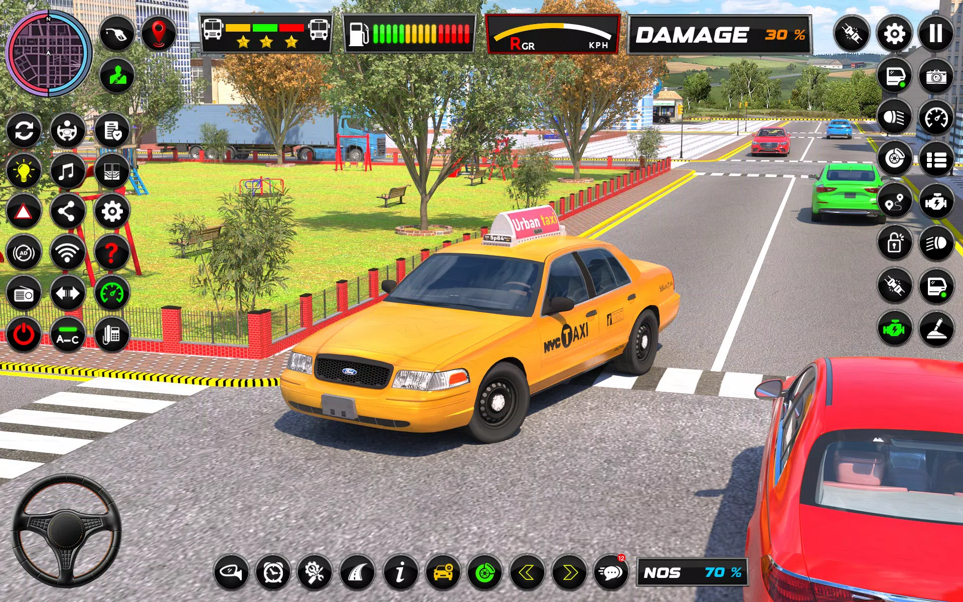 Taxi Simulator USA: City Drive Tangkapan skrin 3