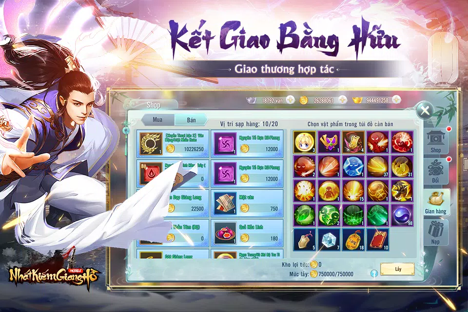 Nhất Kiếm Giang Hồ Mobile Screenshot 3