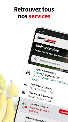 Intermarché – courses en ligne Capture d'écran 1