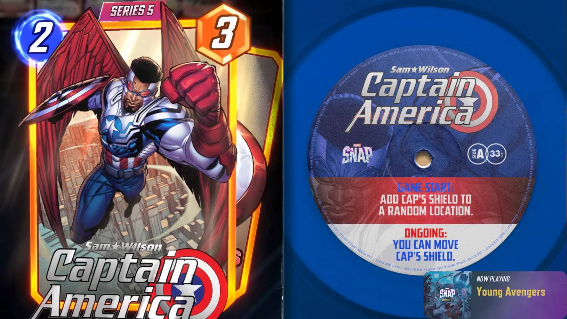 Dek Kapten Amerika melambung di MARVEL SNAP