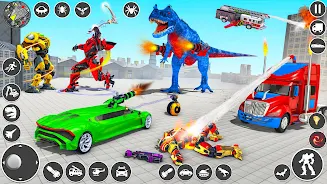 Robot Game Mobil pmk Car Games ภาพหน้าจอ 4