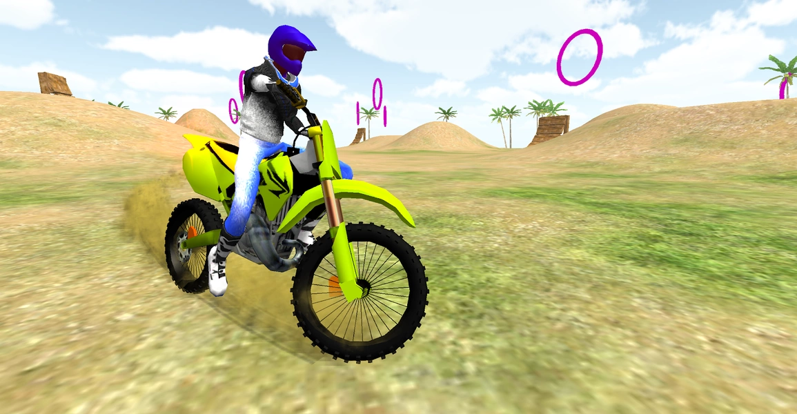 Island Motocross Fun ภาพหน้าจอ 1