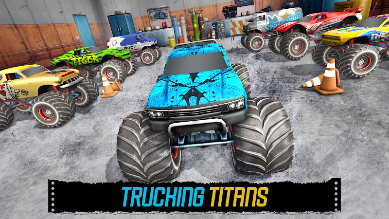 Monster Truck Parking Game 3D Ảnh chụp màn hình 3