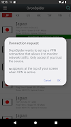 VPN Proxy OvpnSpider Ekran Görüntüsü 2