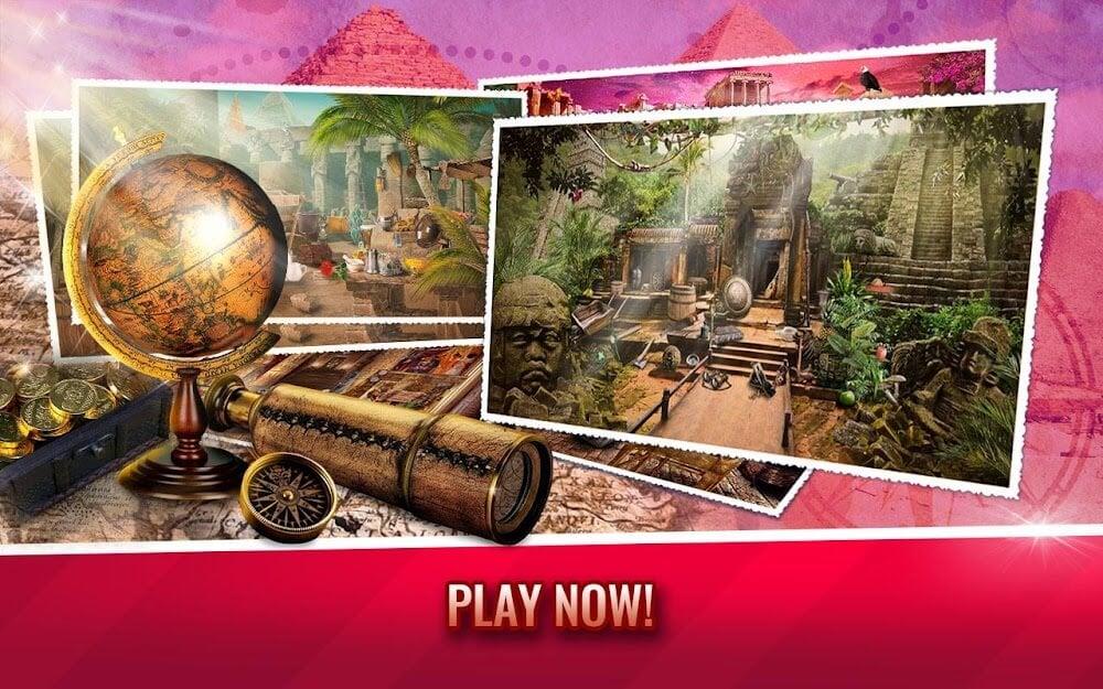 Lost City Hidden Object Captura de tela 4