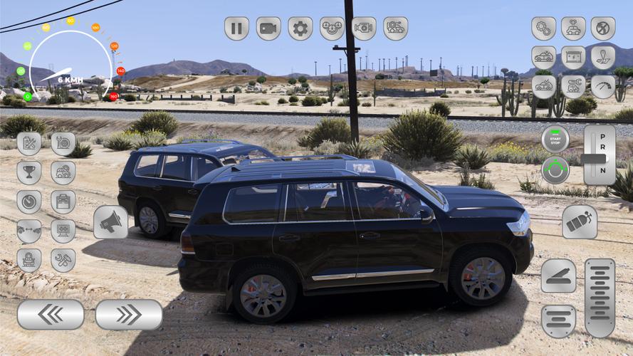 Luxury Land Cruiser Sand Drive Скриншот 4