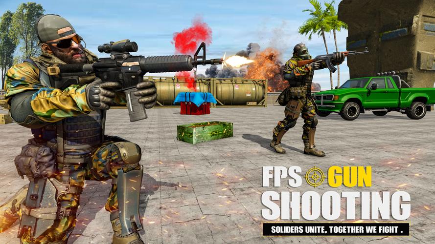 Gun Games Offline 3D Shooting Capture d'écran 3