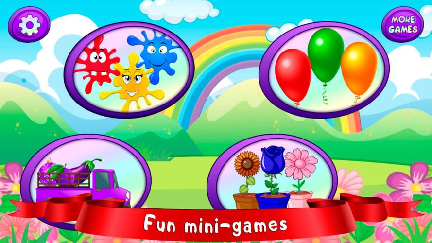 Learn Colors — Games for Kids Captura de pantalla 2