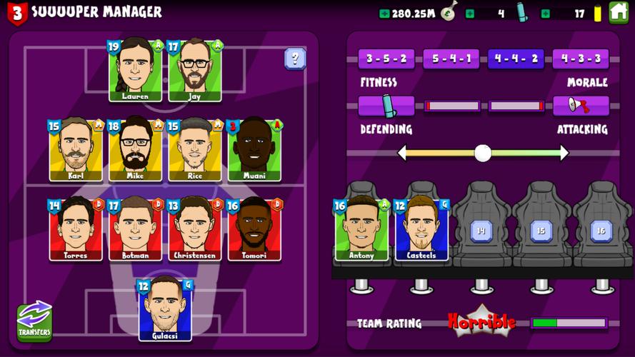 442oons Football Manager Screenshot 2