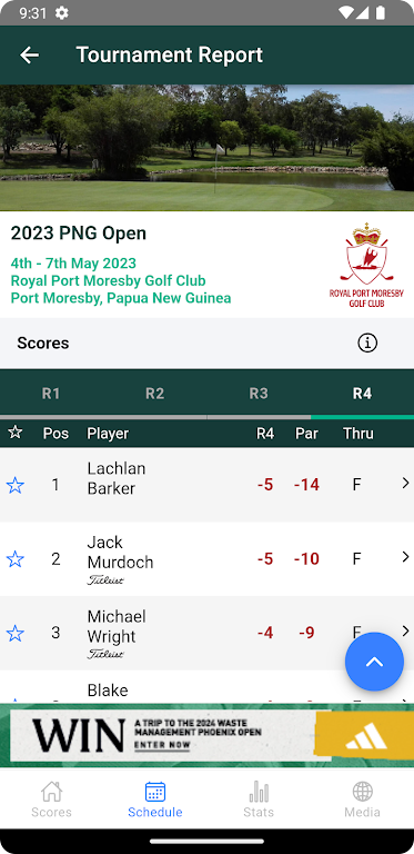 PGA Tour of Australasia應用截圖第4張