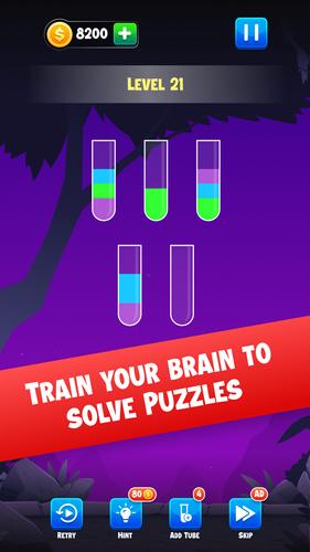 Schermata Water Sort Color Puzzle Game 2
