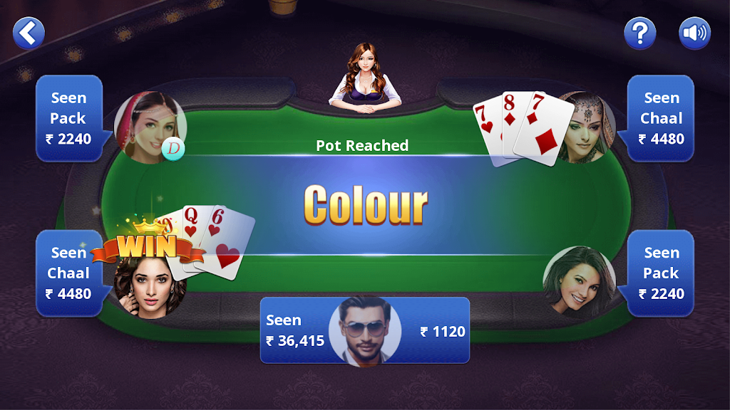 Teen Patti Offline Скриншот 4