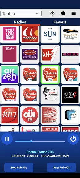 Radios Françaises應用截圖第1張