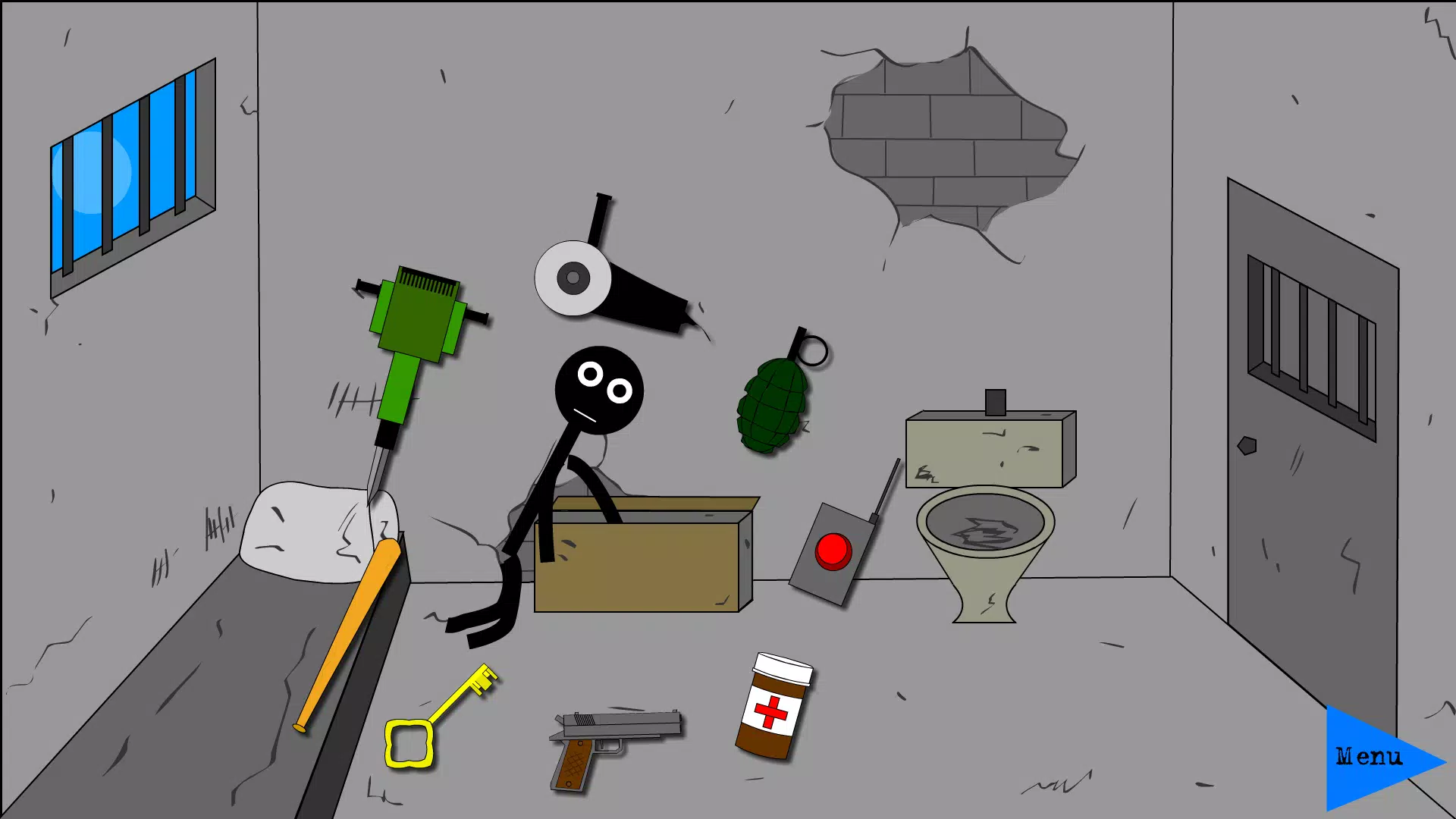 Stickman Jailbreak 2，Dumb ways Capture d'écran 1