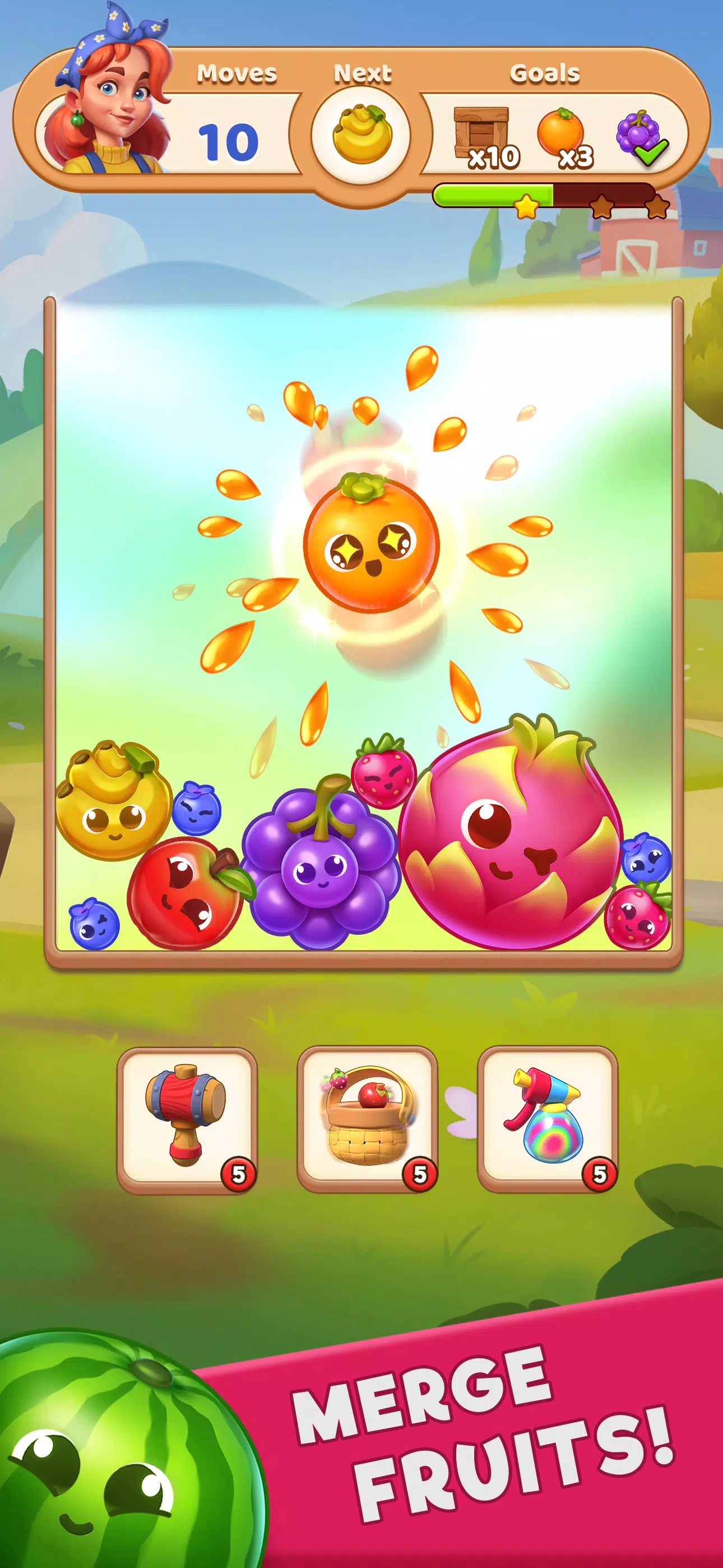 FruitFall! Captura de pantalla 1