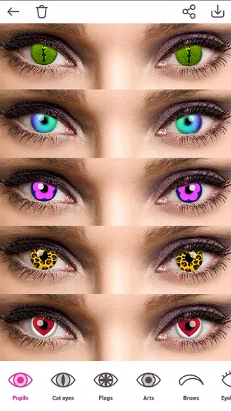 Eye Color Changer Capture d'écran 1