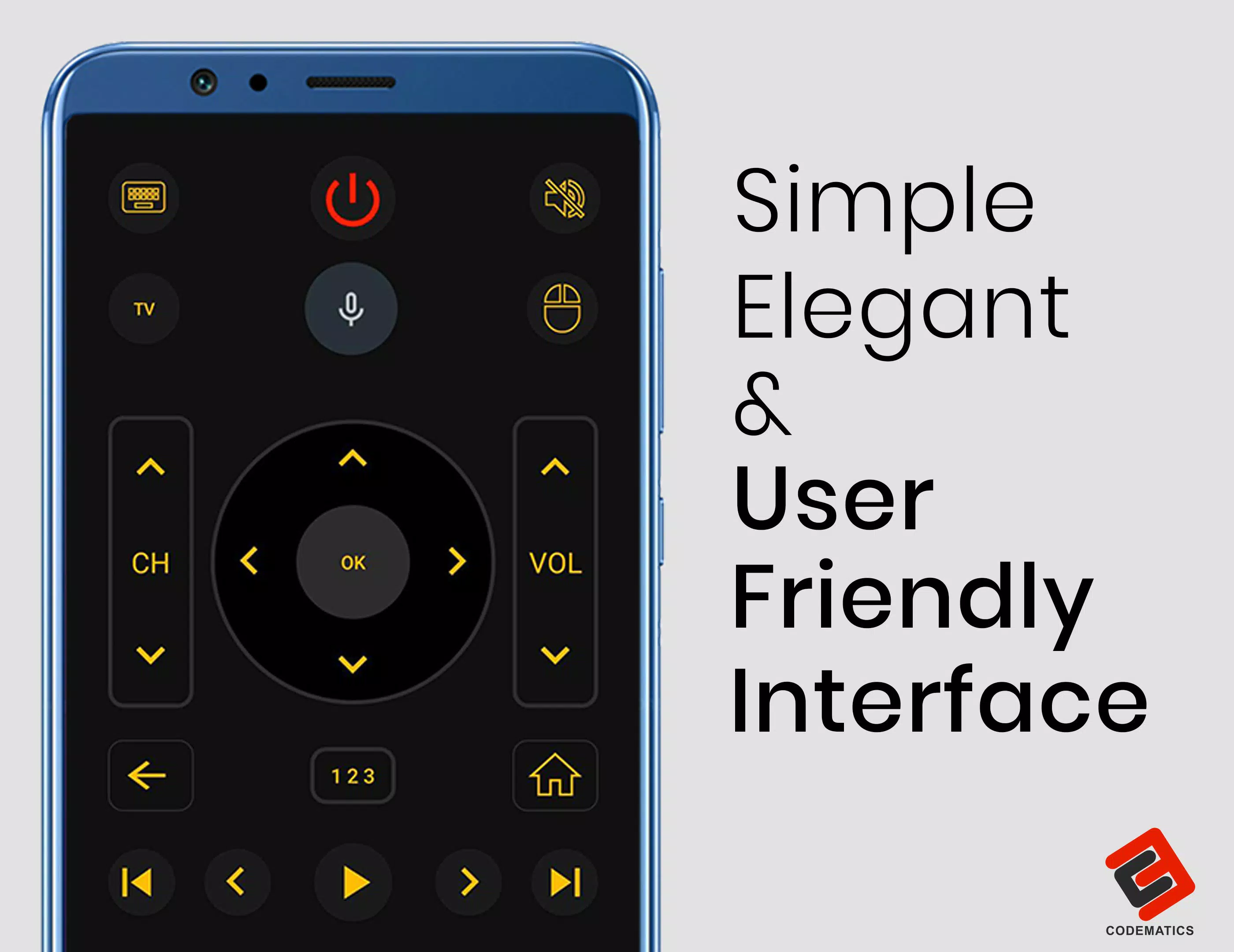 Universal TV Remote Control应用截图第1张