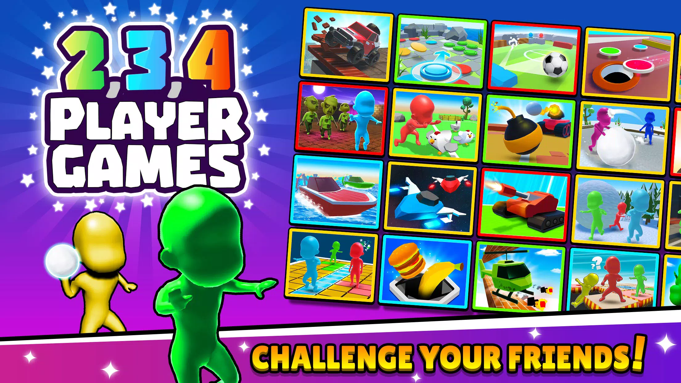 TwoPlayerGames 2 3 4 Player Schermafbeelding 1
