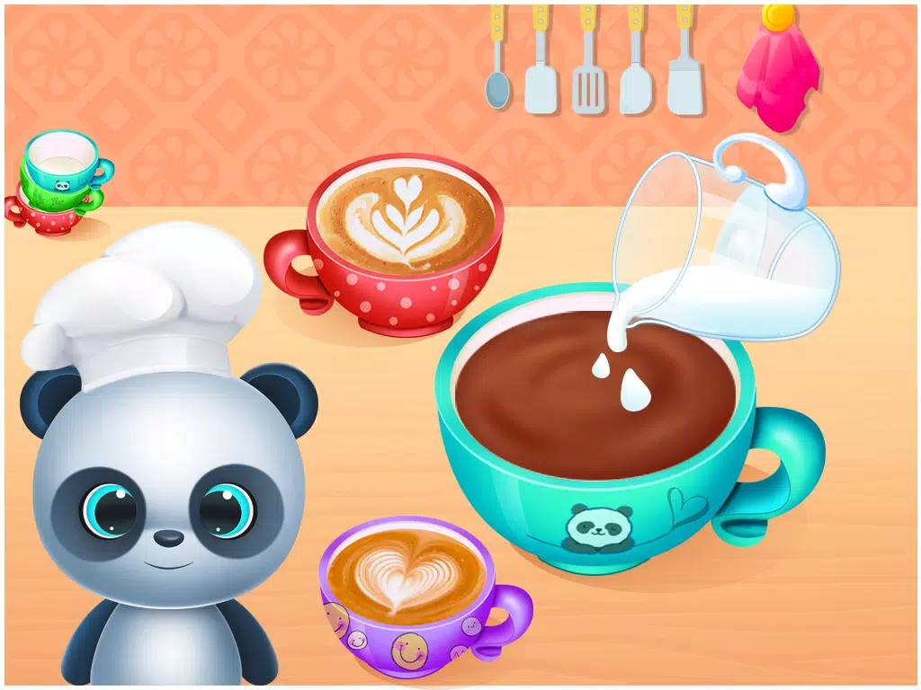 Animal Cafe Cooking Game ภาพหน้าจอ 1