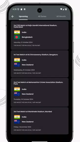 IND vs AUS Live Cricket Score Screenshot 4