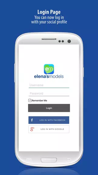 Elena’s Models Dating App Captura de tela 1