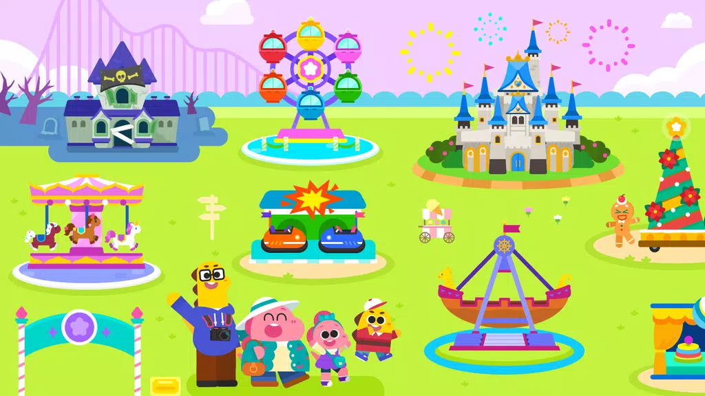 Cocobi Theme Park - Kids game Ảnh chụp màn hình 1