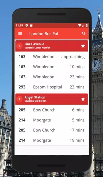 London Bus Pal: Live arrivals স্ক্রিনশট 3