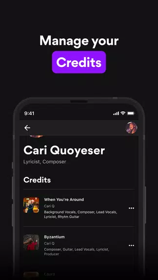 Musixmatch Pro for Artists Ảnh chụp màn hình 4