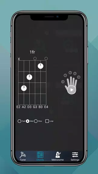 Guitar Tuner, Acoustic & Bass Screenshot 2