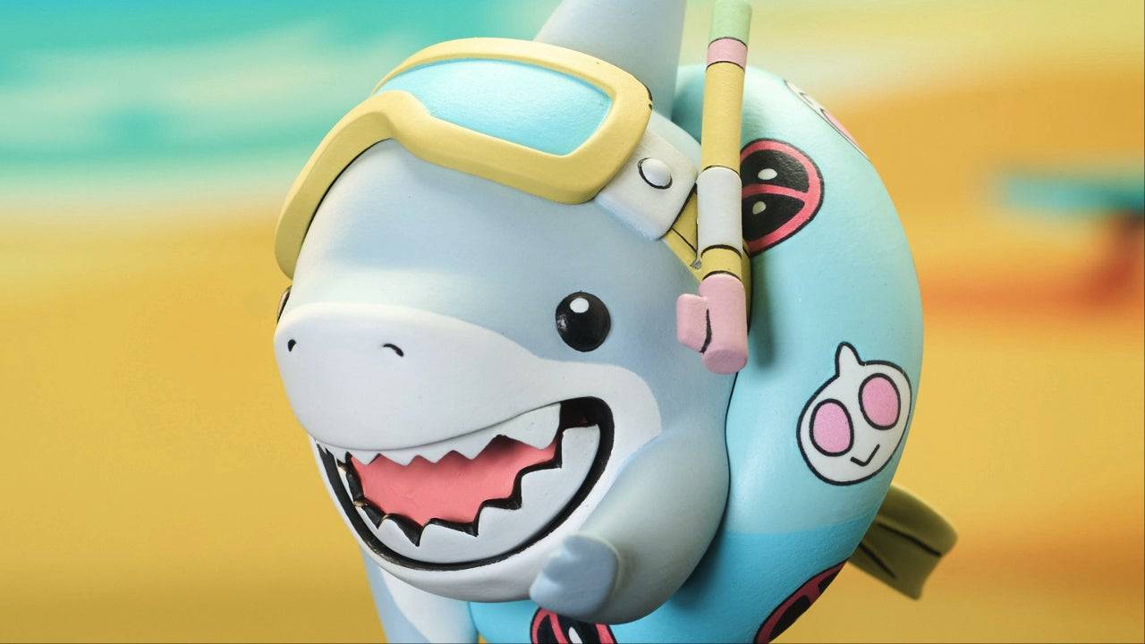 傑夫（Jeff）的土地鯊魚（Jeff the Land Shark）以可愛的新雕像紀念鑽石選擇玩具