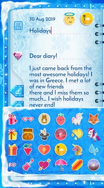 Winter Princess Diary स्क्रीनशॉट 4