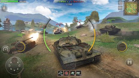 Battle Tanks: Online War games Ekran Görüntüsü 1