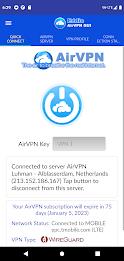 AirVPN Eddie Client GUI Screenshot 3