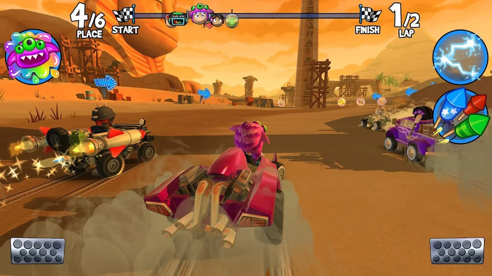 Beach Buggy Racing 2 Mod Captura de tela 4