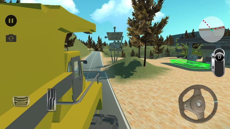 Mining truck game - Excavator Capture d'écran 3