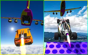 Rocket Car Racing Stunts Ekran Görüntüsü 4