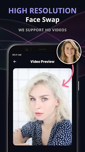 DeepFaker: Face Swap AI Video Captura de pantalla 3