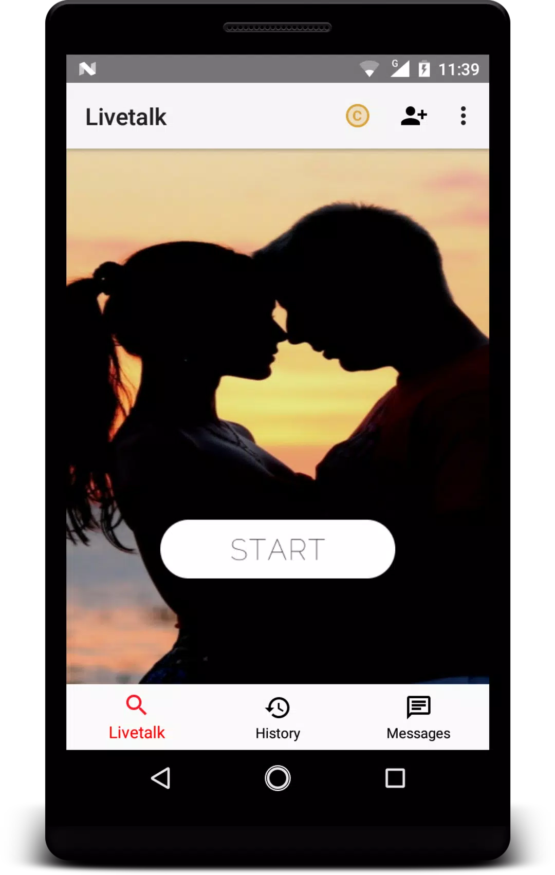 Schermata Livetalk - Live Video Chat 1