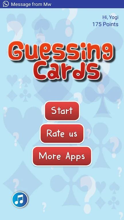 Guessing Card Ảnh chụp màn hình 1