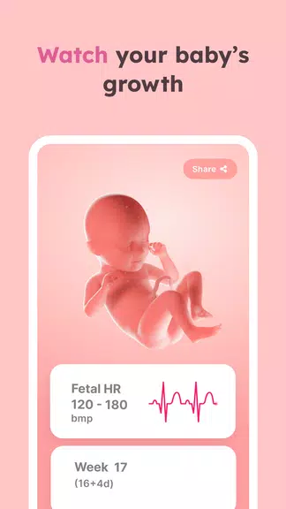 Momly: Pregnancy App & Tracker स्क्रीनशॉट 3