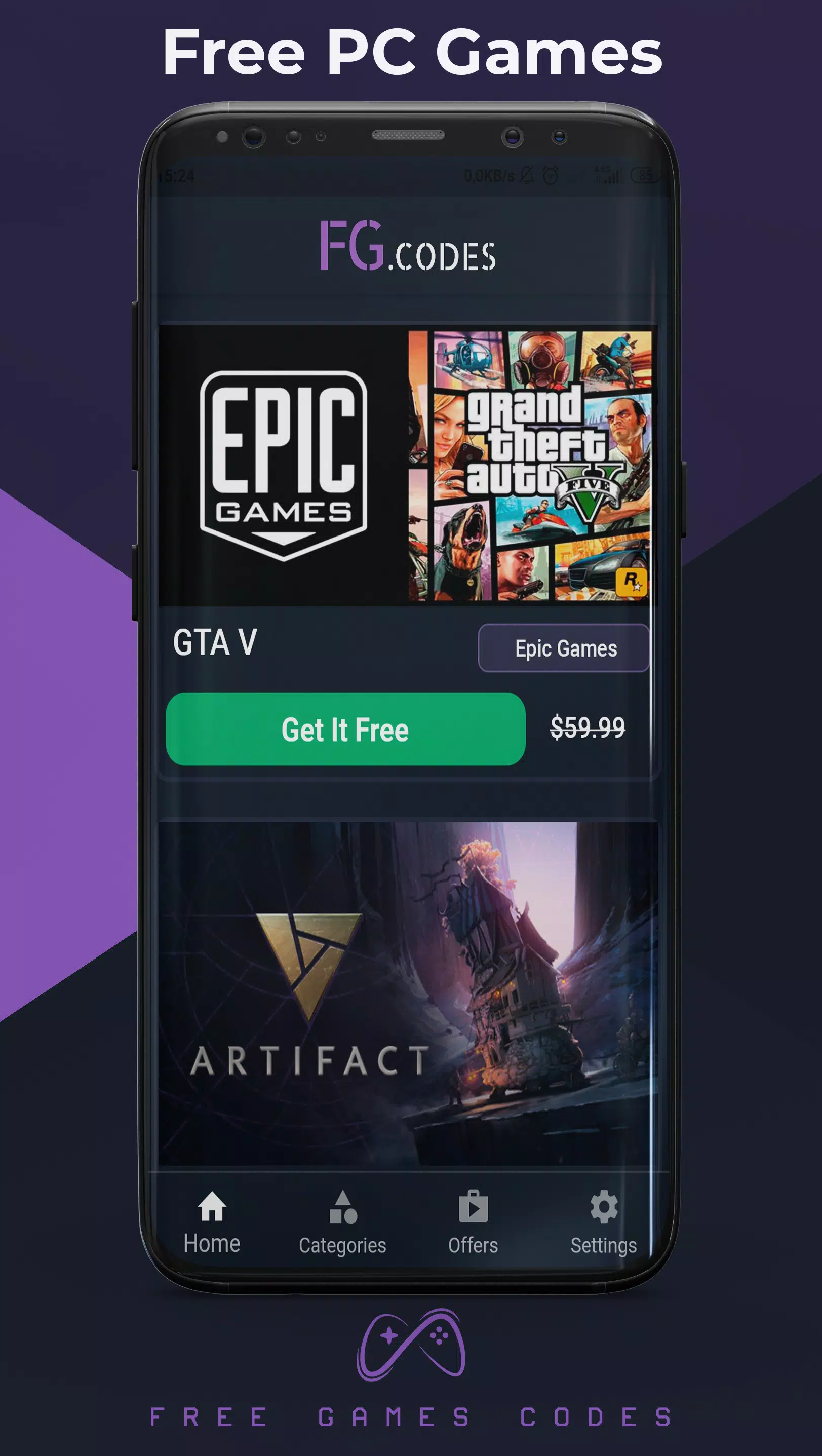 PC Games Alerts on Steam, Epic ภาพหน้าจอ 1