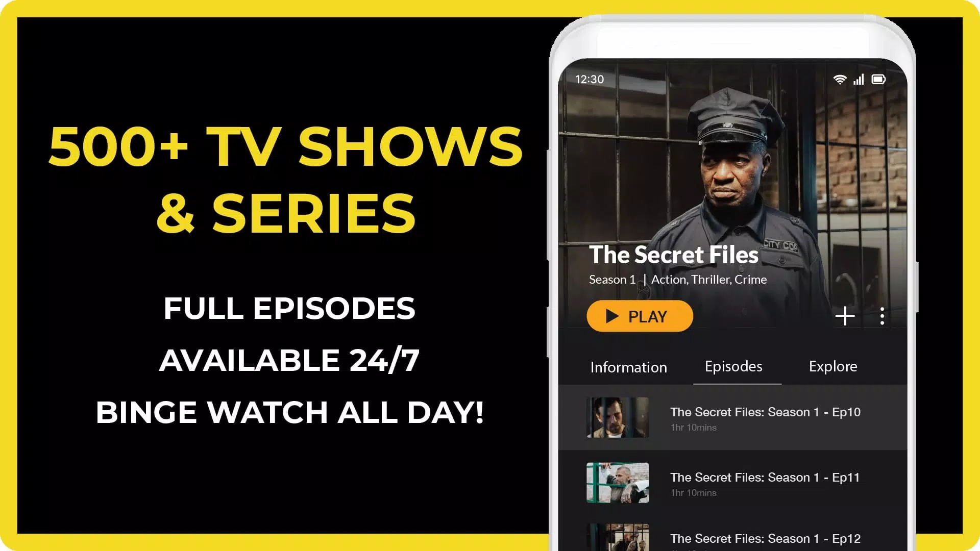 FREECABLE© TV App: Shows, News Screenshot 4