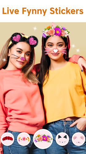 Selfie Editor Beauty Camera 스크린샷 2