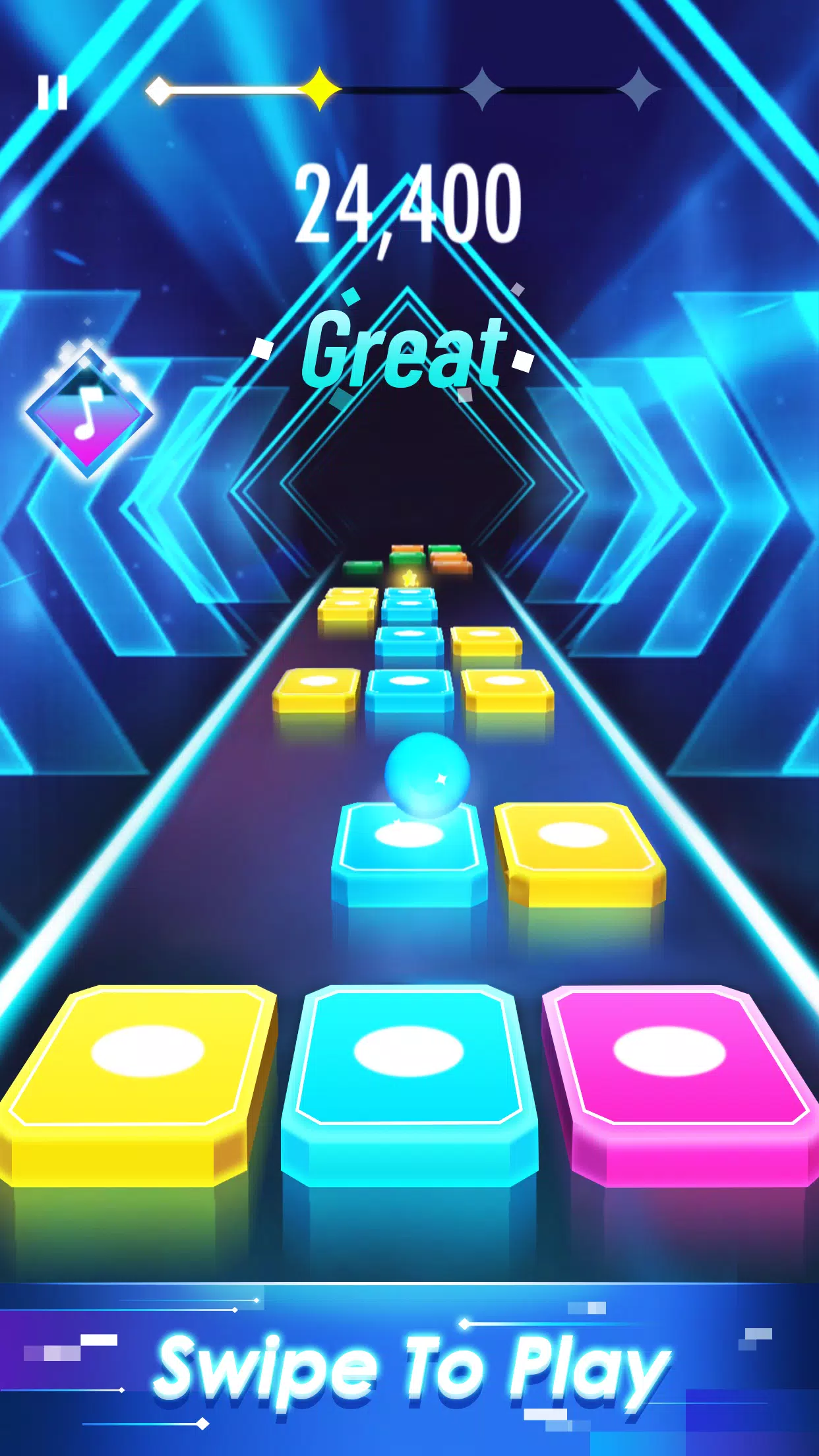 Magic Tiles Hop: EDM Rush Ball应用截图第2张