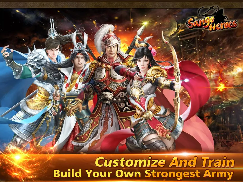 CBT of Sango Heroes Zrzut ekranu 1