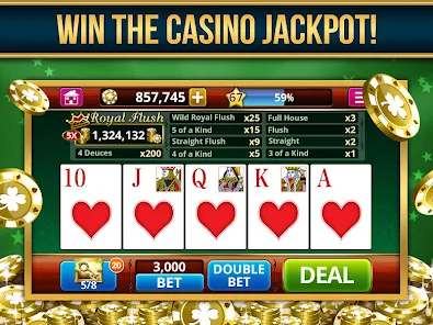 Video Poker Play Poker Offline スクリーンショット 1