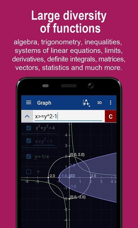 Graphing Calculator + Math PRO Schermafbeelding 1