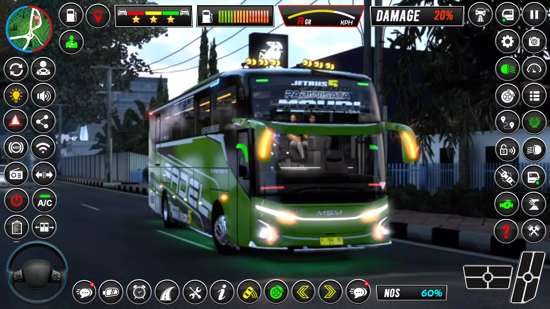 Bus Driving Games : Bus Games. Tangkapan skrin 1